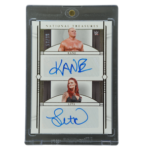 Kane und Lita 2024 National Treasures Dual Auto 59/99 #DL-KLT
