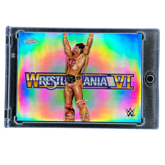Ultimate Warrior 2025 Chrome Wrestlemania #MNA-UW