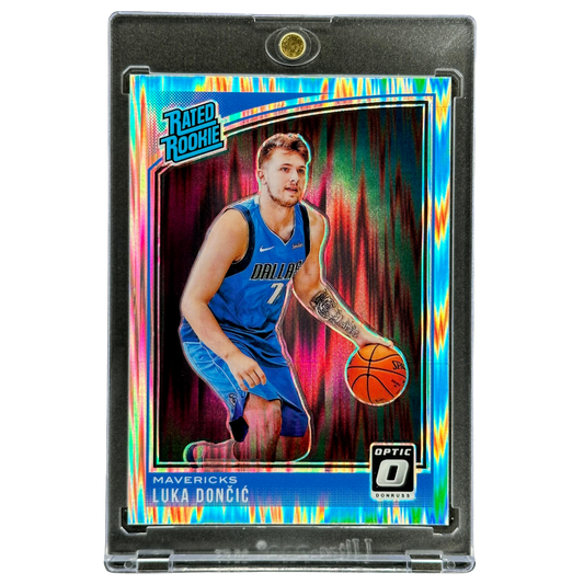 Luka Doncic 2018 Optic Shock RC Rookie Card #177