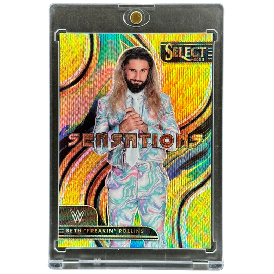 Seth "Freakin" Rollins 2023 Select Gold Sensations 8/10 #22