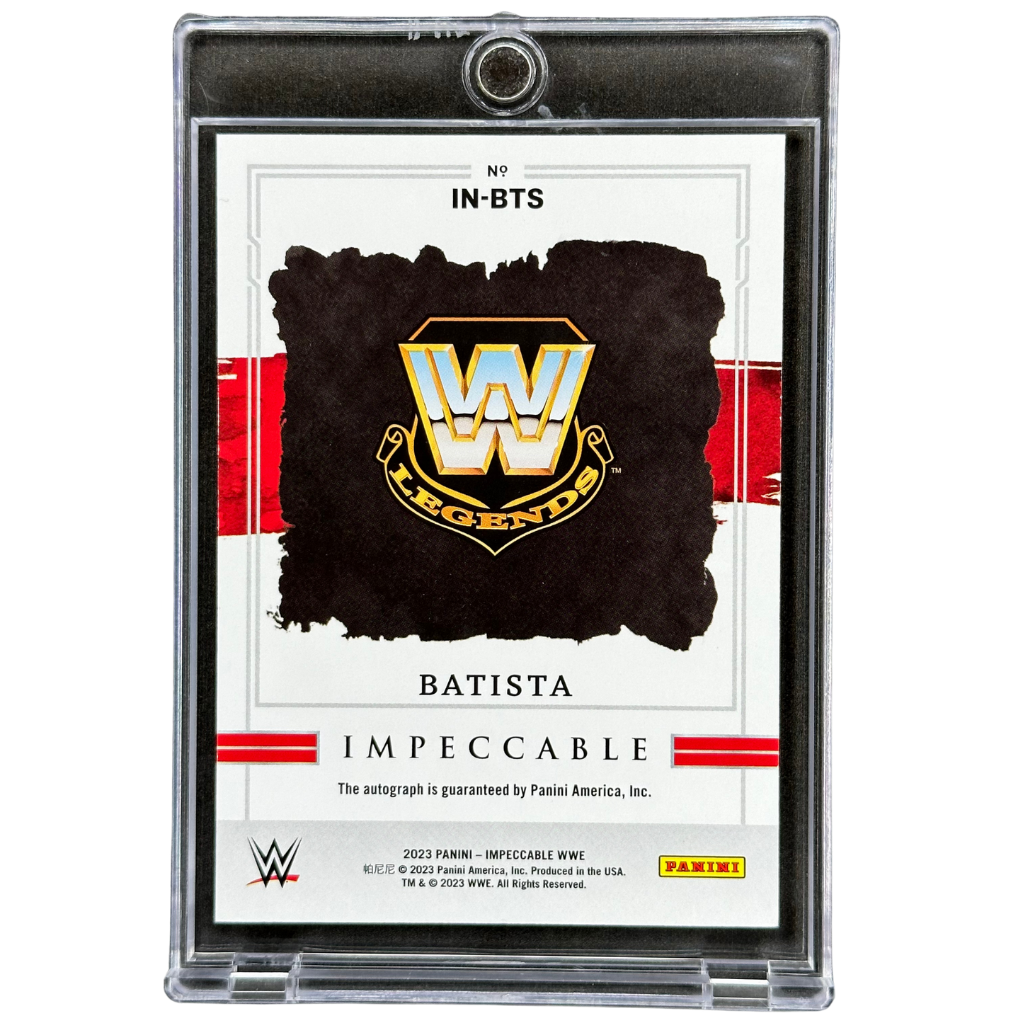 Batista 2023 Impeccable Indelible Auto 38/75 #IN-BTS
