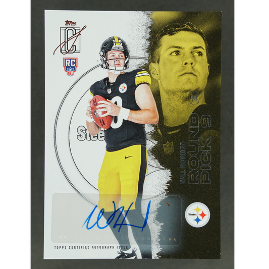 Will Howard 2025 Topps Signature Class RC Auto #107