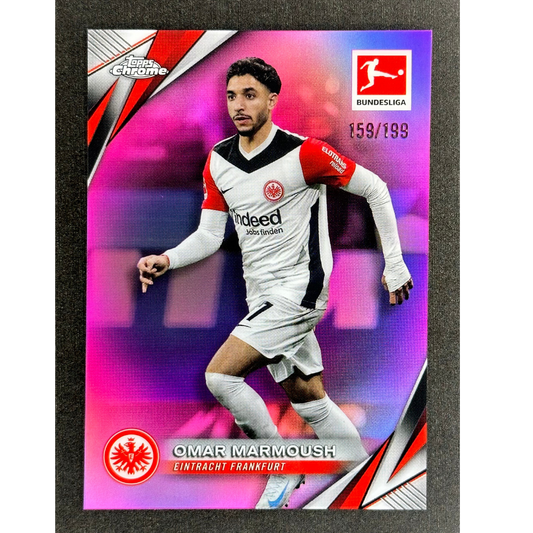 Osmar Marmoush 2025 Chrome Bundesliga 159/199 #33