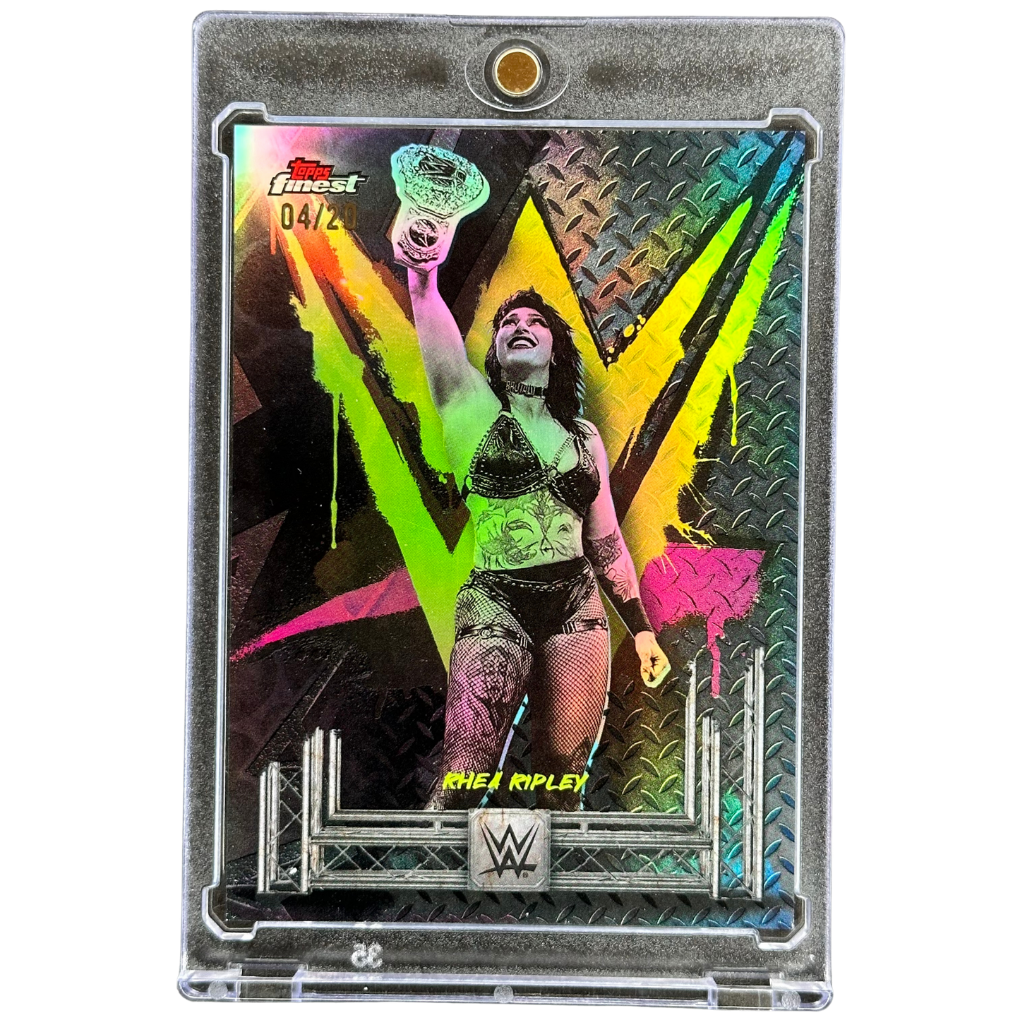 Rhea Ripley 2025 Finest Uncommon 4/20 #160