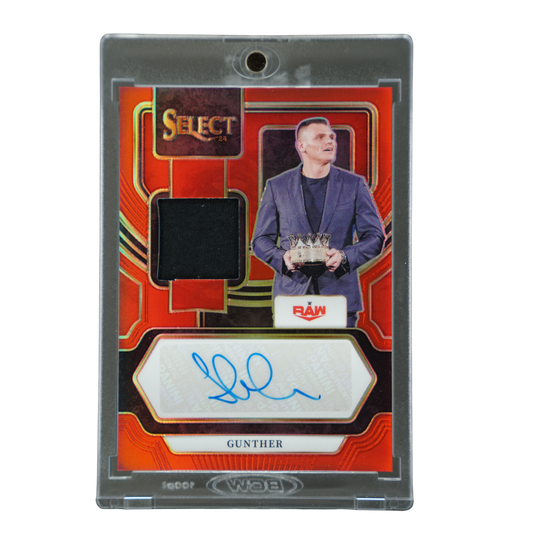 Gunther 2024 Select Memorabilia Auto 43/49 #AM-GTH