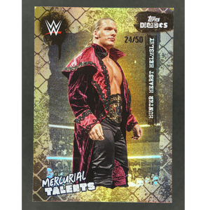Hunter Hearst Helmsley (Triple H) 2026 WWE Decades Mercurial Talents 24/50 #65