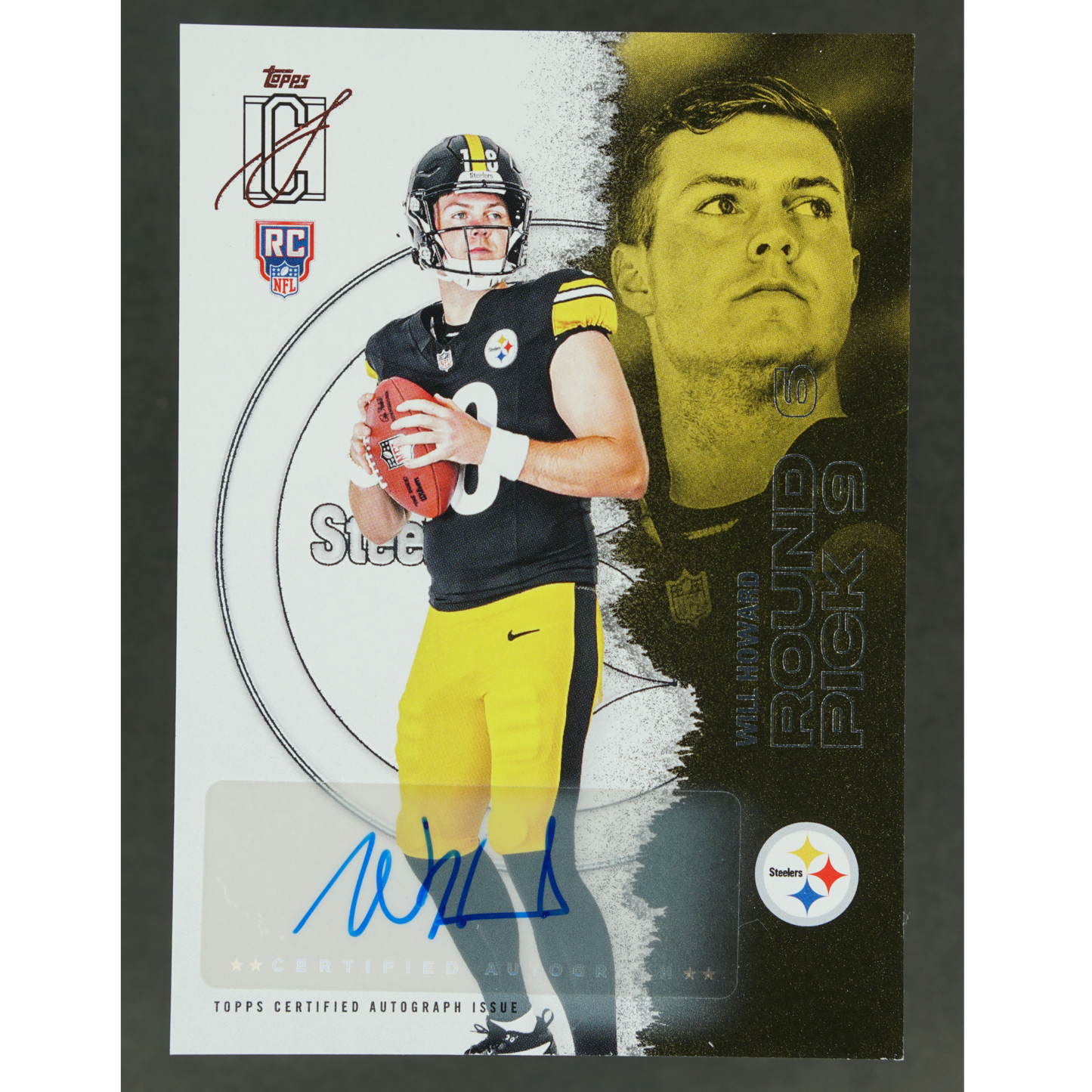 Will Howard 2025 Topps Signature Class RC Auto #107