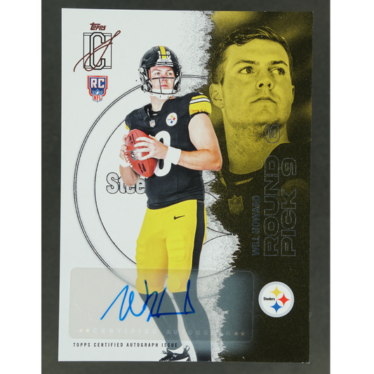 Will Howard 2025 Topps Signature Class RC Auto #107