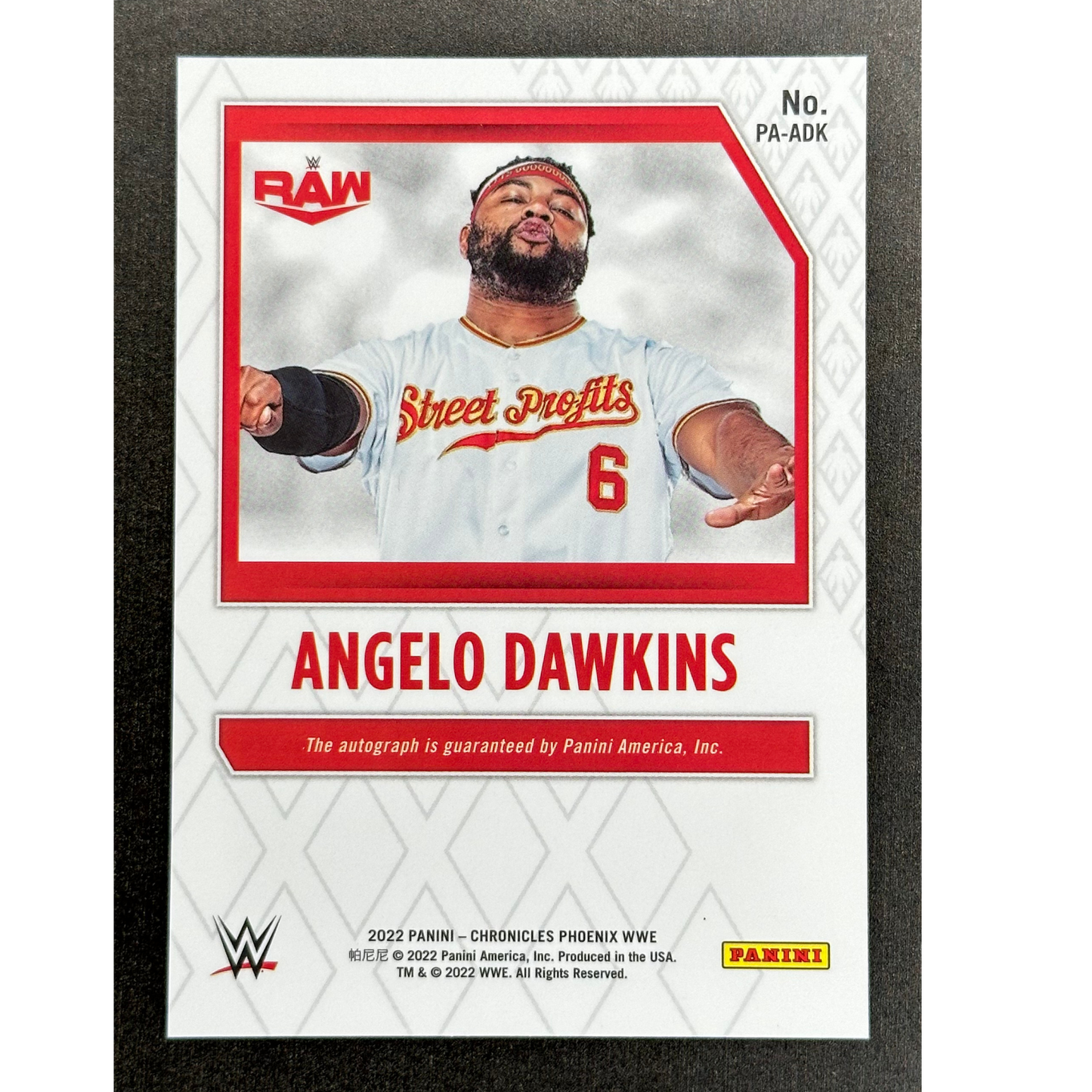 Angelo Dawkins 2022 Phoenix Auto #PA-ADK