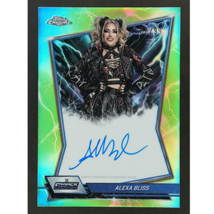 Alexa Bliss 2026 Chrome Blue Brand Auto Green 68/99 #BBA-BLI