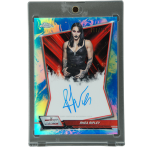 Rhea Ripley 2026 Chrome Red Brand Auto 111/150 #RBA-RHE
