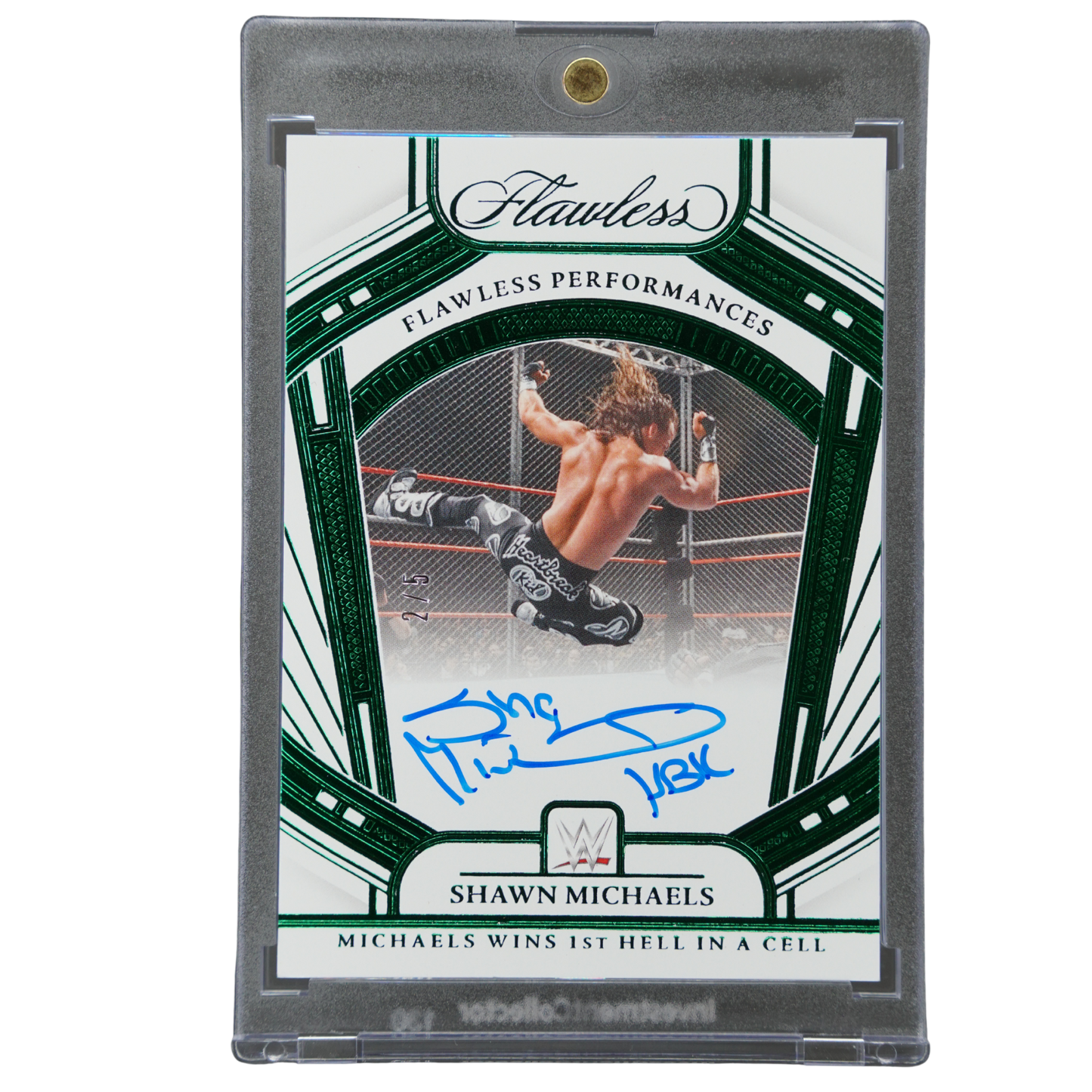 Shawn Michaels 2024 Flawless Performances Auto 2/5 #FP-SHM
