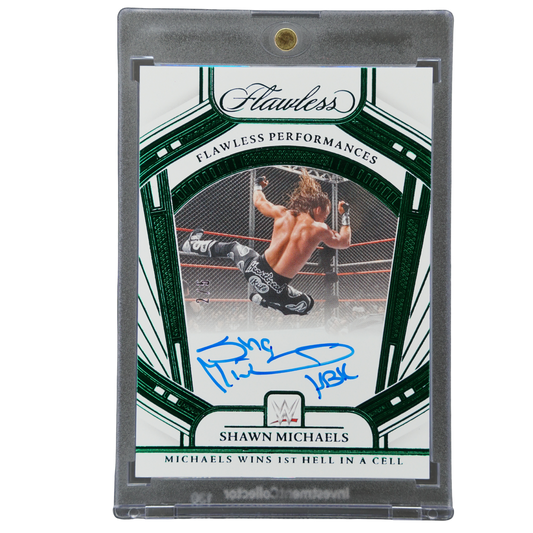 Shawn Michaels 2024 Flawless Performances Auto 2/5 #FP-SHM