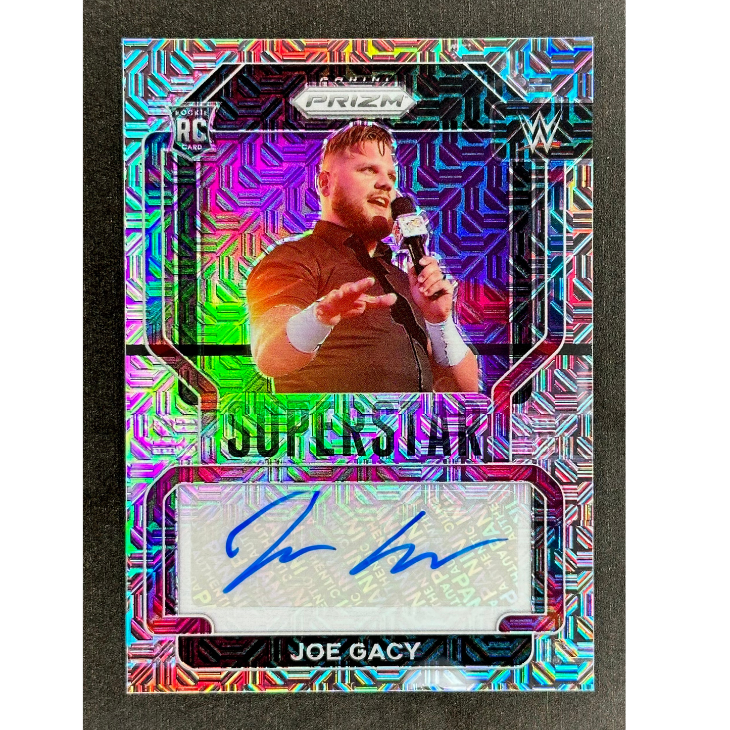 Joe Gacy 2022 Prizm Superstar Auto Mojo RC Rookie Card 8/25 #SA-JGC