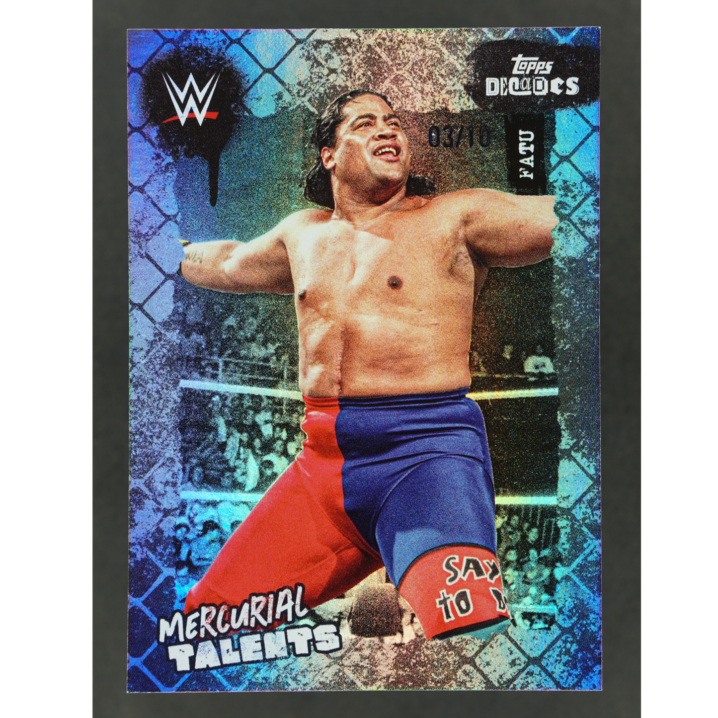 Fatu 2026 WWE Decades Mercurial Talents 3/10 #68