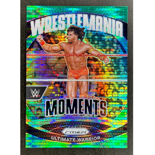 Ultimate Warrior 2024 Prizm Wrestlemania Moments 4/25 #14