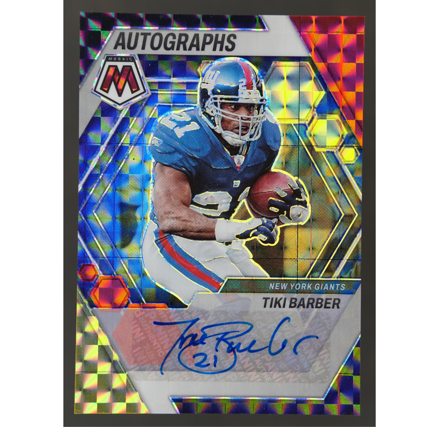 Tiki Barber 2023 Mosaic Auto #AM-TB