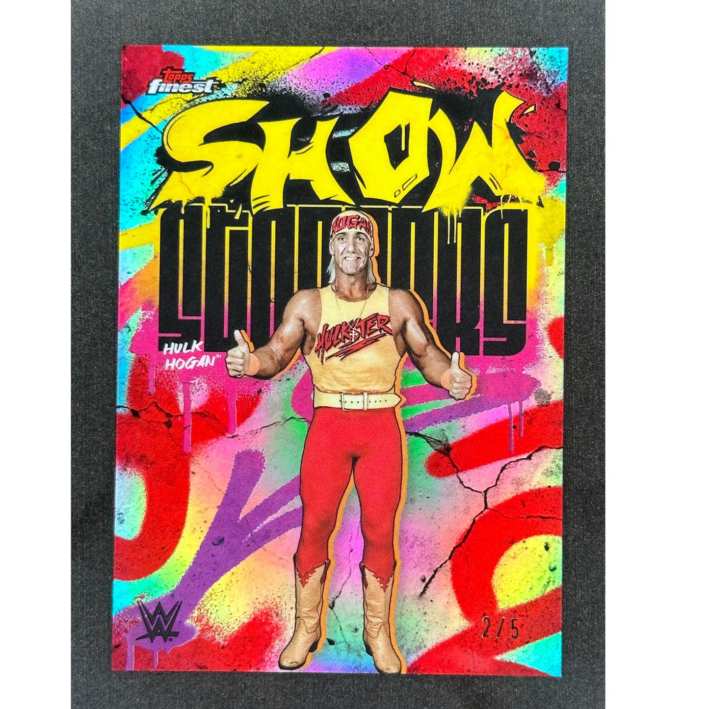 Hulk Hogan 2025 Finest Show Stoppers 2/5 #SSS-HH