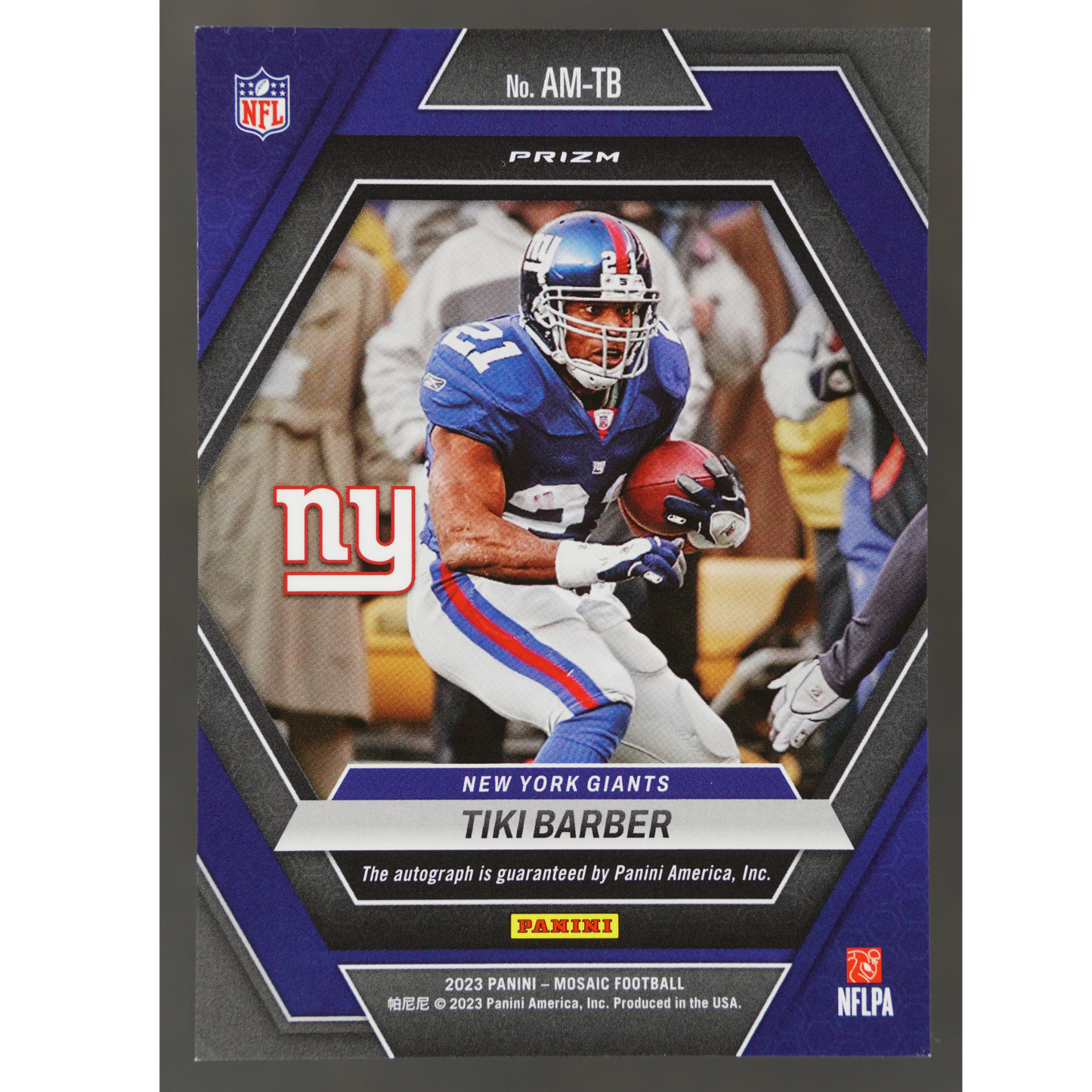 Tiki Barber 2023 Mosaic Auto #AM-TB