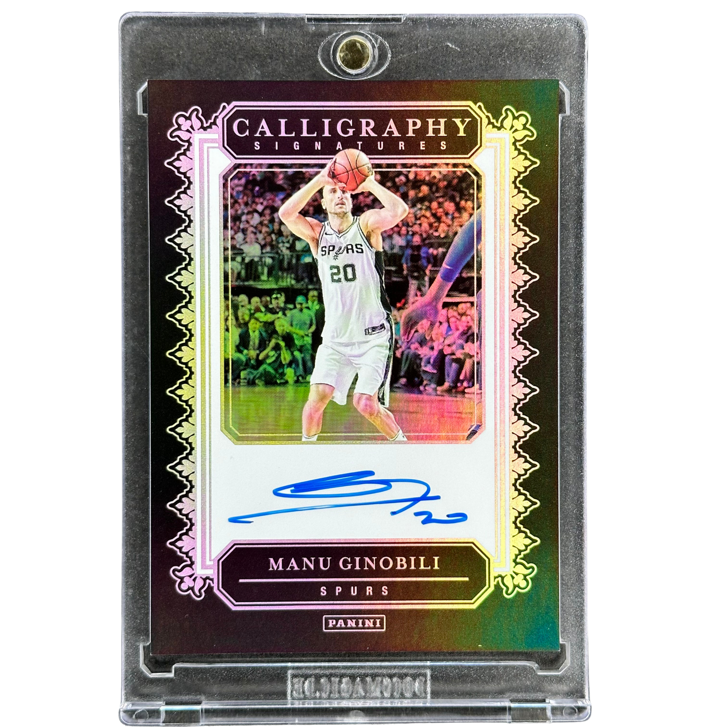 Manu Ginobili 2024 Panini Calligraphy Signatures Auto #CAL-MAN