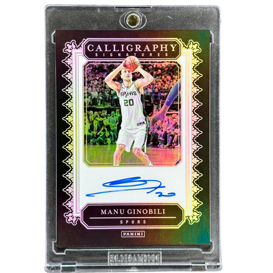 Manu Ginobili 2024 Panini Calligraphy Signatures Auto #CAL-MAN