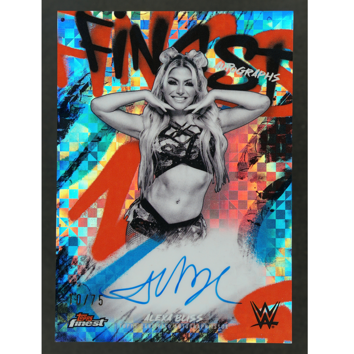 Alexa Bliss 2025 Finest Auto 10/75 #FA-BLS