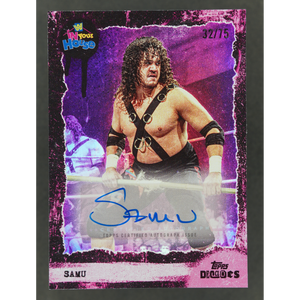 Samu 2026 WWE Decades in your House Auto 32/75 #44A