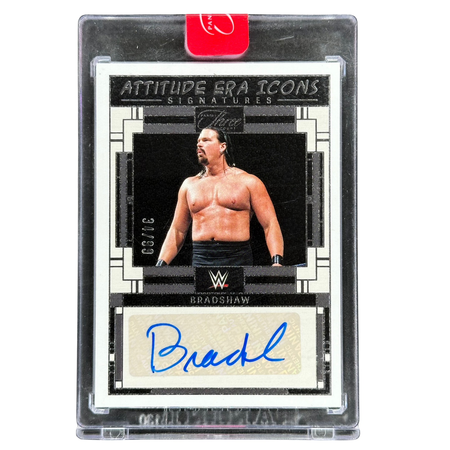 Bradshaw 2024 Three Count Attitude Era Icons Auto 34/99 #AE-BSH