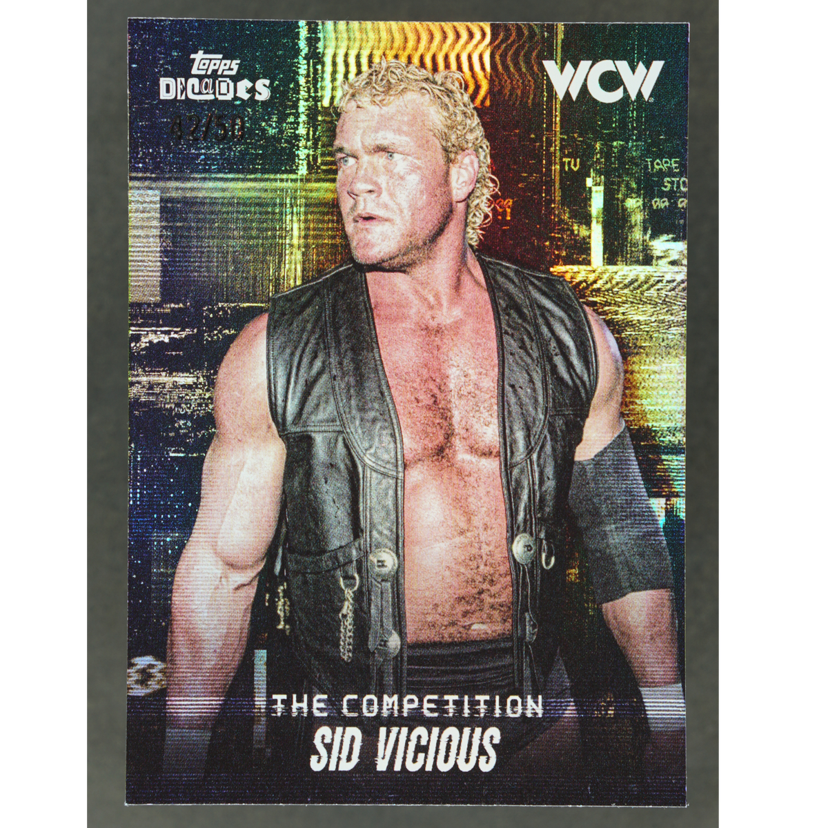 Sid Vicious 2026 WWE Decades 42/50 #86