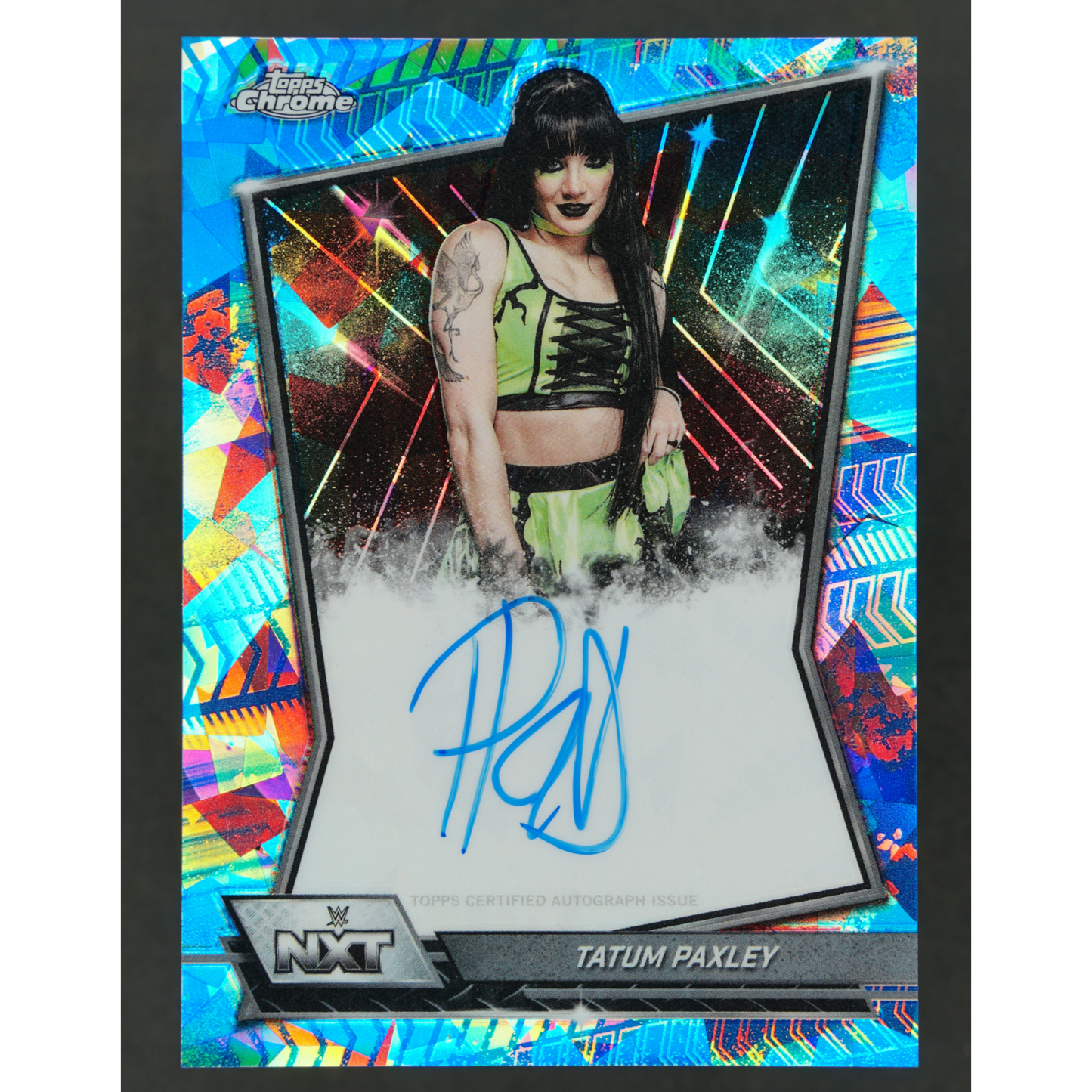 Tatum Paxley 2026 Chrome Sapphire NXT Auto #NXT-TAT