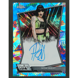 Tatum Paxley 2026 Chrome Sapphire NXT Auto #NXT-TAT