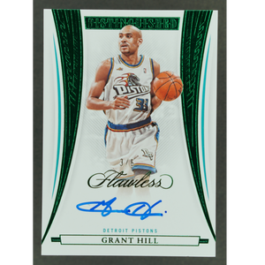 Grant Hill 2021-22 Flawless Distinguished Auto 3/5 #DA-GHL