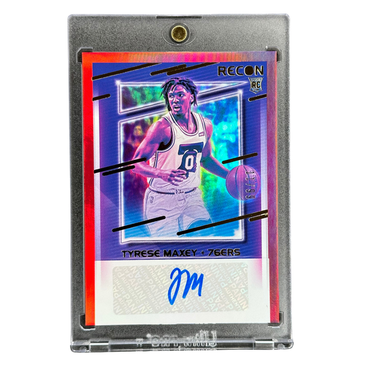 Tyrese Maxey 2020 Recon RC Rookie Card Auto 11/99 #RRS-TYM