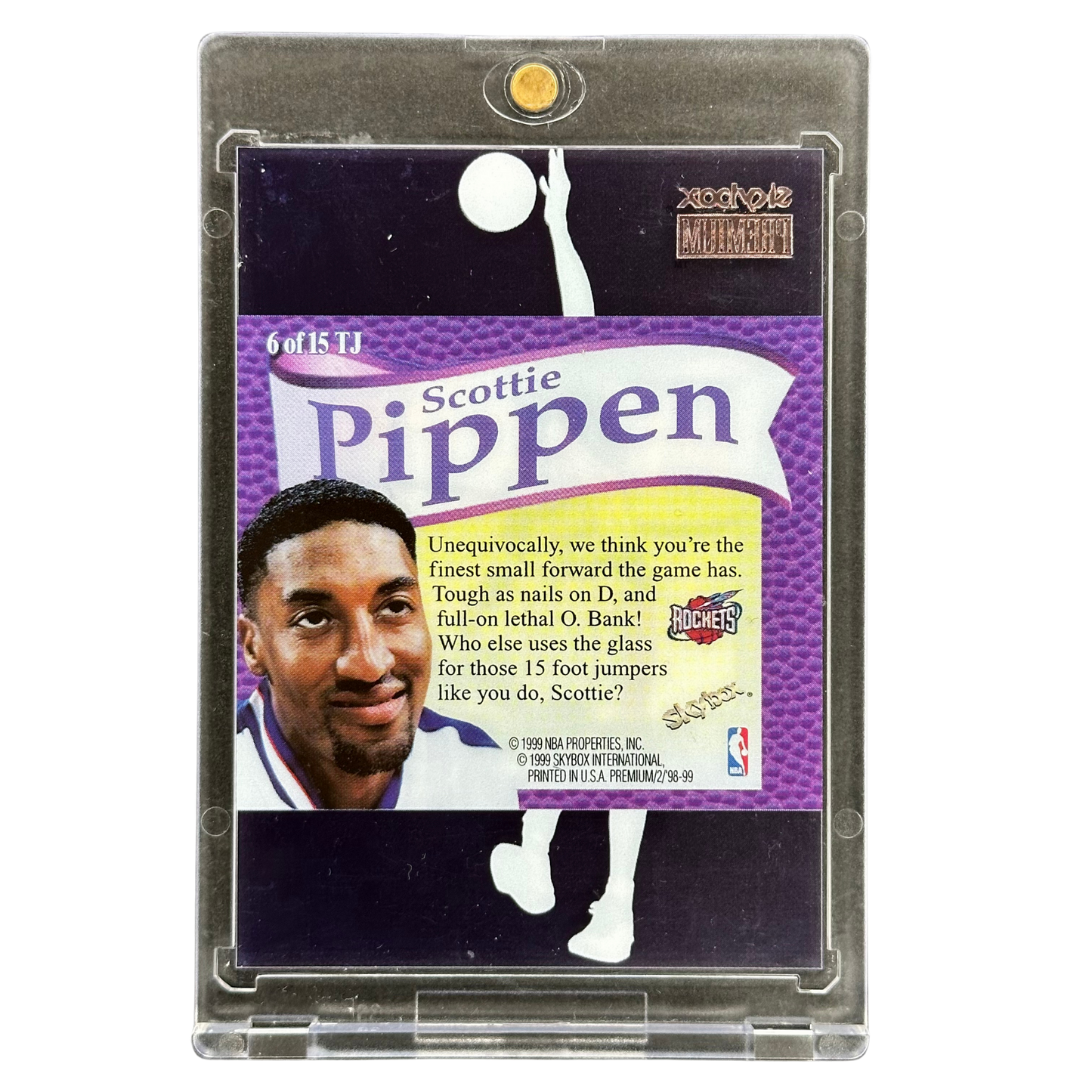 Scottie Pippen 1998-99 Skybox Premium That´s Jam #6