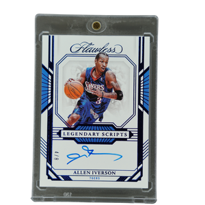 Allen Iverson 2022 Flawless Legendary Scripts Auto 4/8 #LS-AIV
