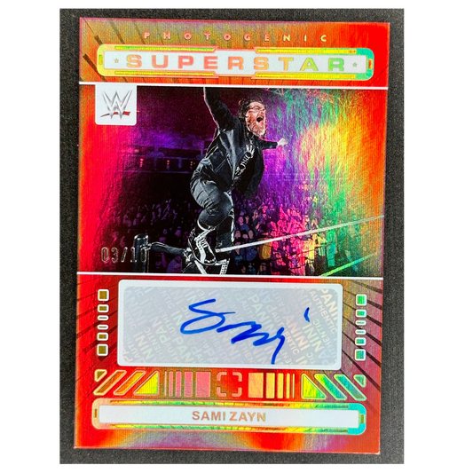 Sami Zayn 2024 Photogenic Superstar Auto 3/10 #SG-SZN