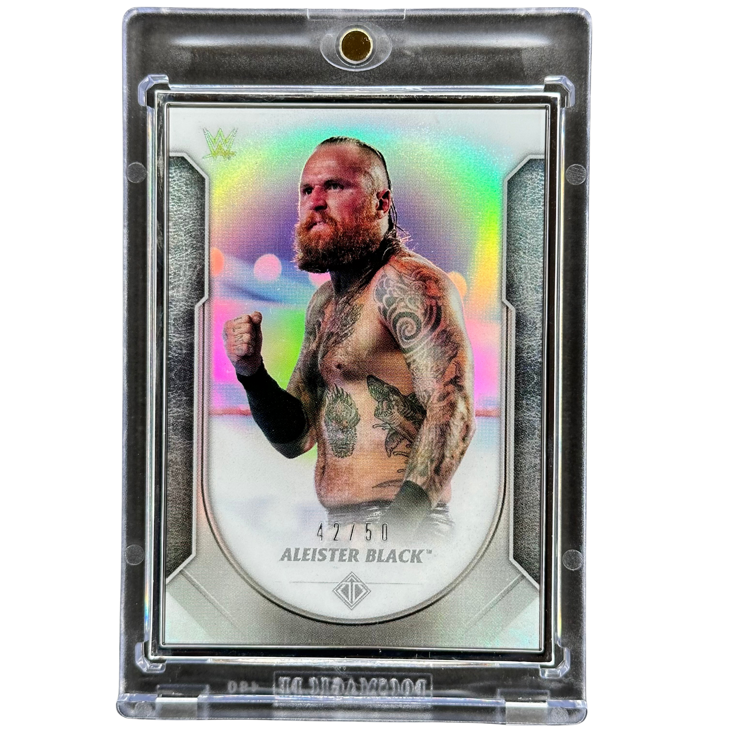 Aleister Black 2021 Topps Metal Frame 42/50 #1