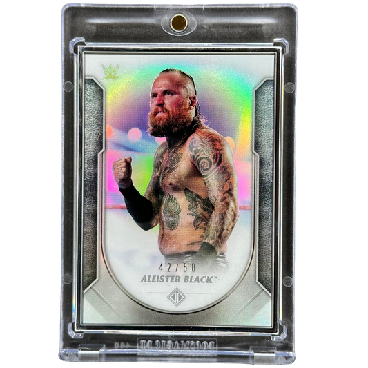 Aleister Black 2021 Topps Metal Frame 42/50 #1