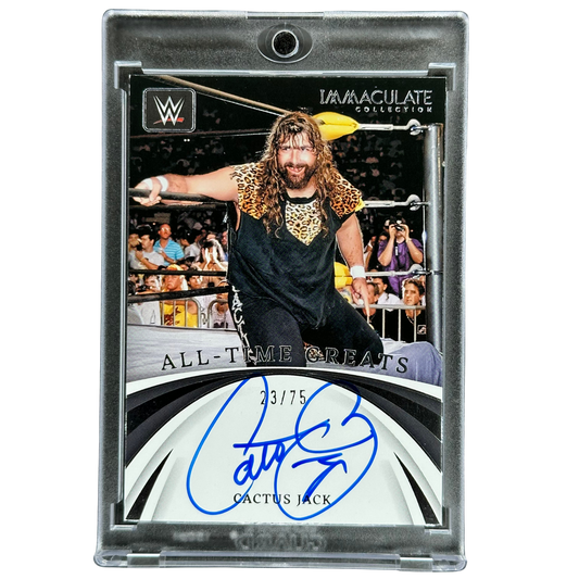 Cactus Jack 2022 Immaculate All-Time Greats Auto 23/75 #AG-CJK