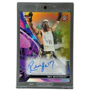 Rey Mysterio 2021 Finest Gold Auto 44/50 #RA-RM