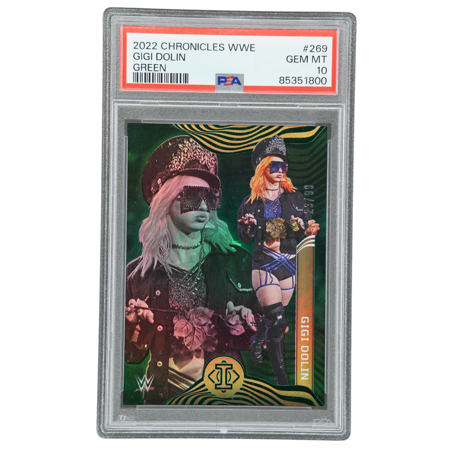 Gigi Dolin 2022 Chronicles Green 23/99 PSA 10 #269