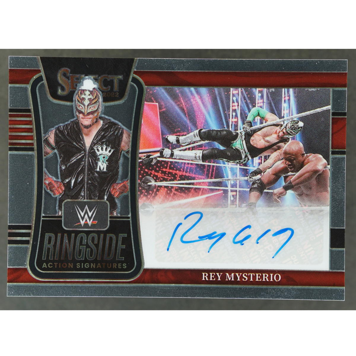 Rey Mysterio 2022 Select Ringside Action Signatures Auto #RA-RMY