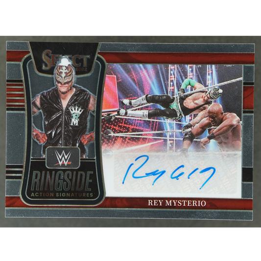 Rey Mysterio 2022 Select Ringside Action Signatures Auto #RA-RMY