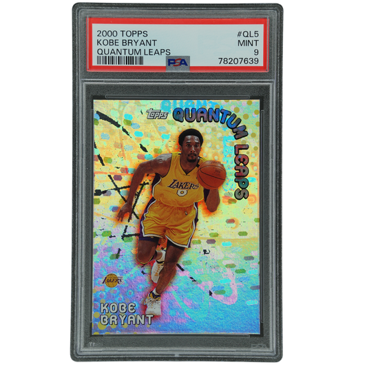 Kobe Bryant 2000 Topps Quantum Leaps PSA 9 #QL5