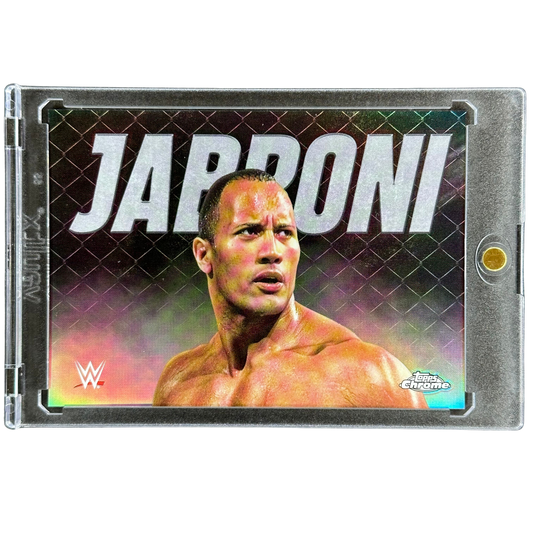 The Rock 2025 Chrome Persona Jabroni #P-TR2