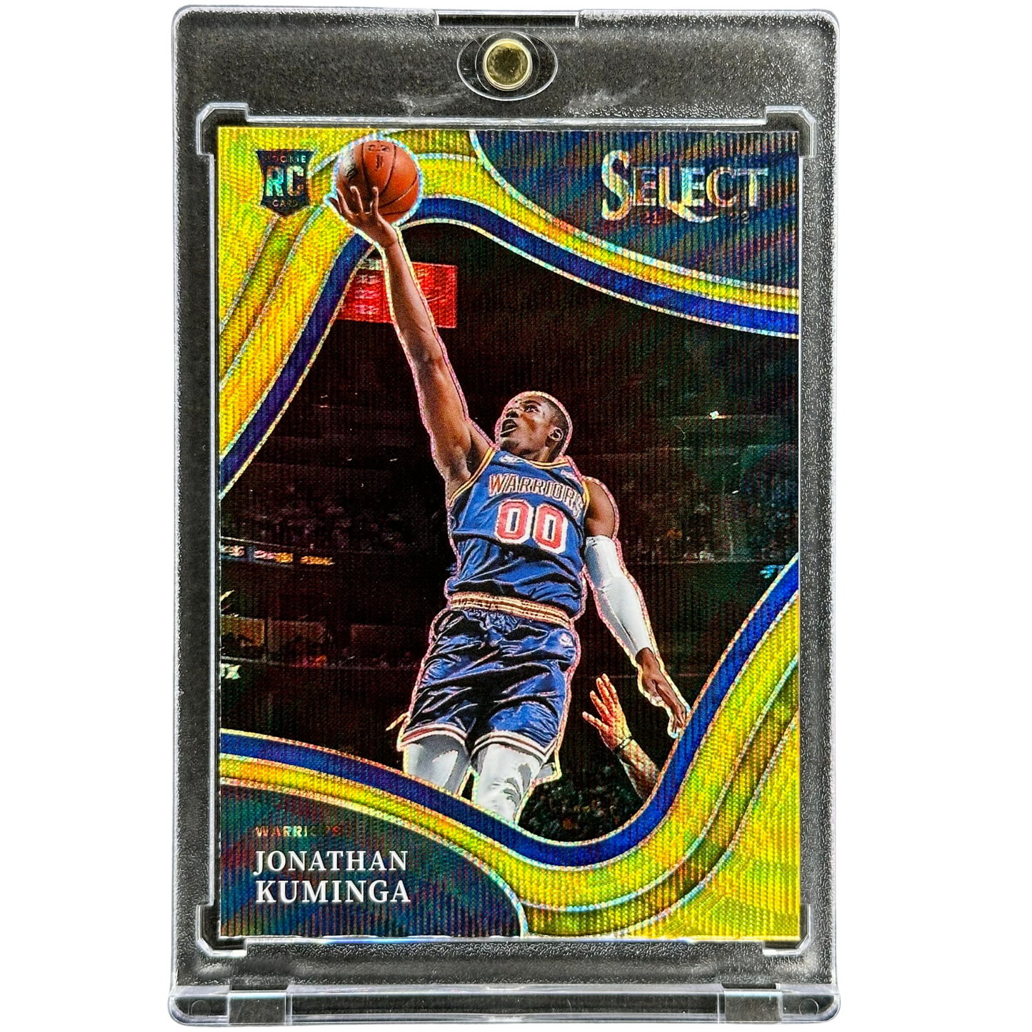 Jonathan Kuminga 2021 Select Courtside Gold Wave RC #246