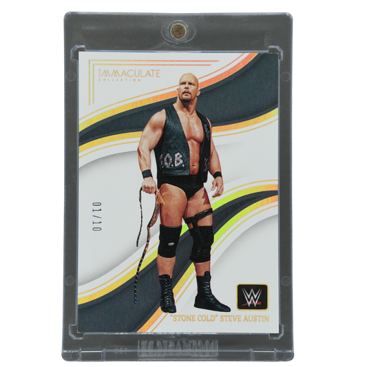 "Stone Cold" Steve Austin 2023 Immaculate 1/10 #15