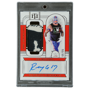 Rey Mysterio 2024 National Treasures Memorabilia Auto 90/99 #SM-RMY
