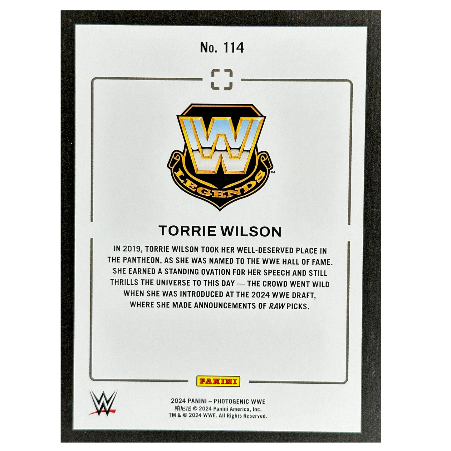 Torrie Wilson 2024 Photogenic 22/75 #114