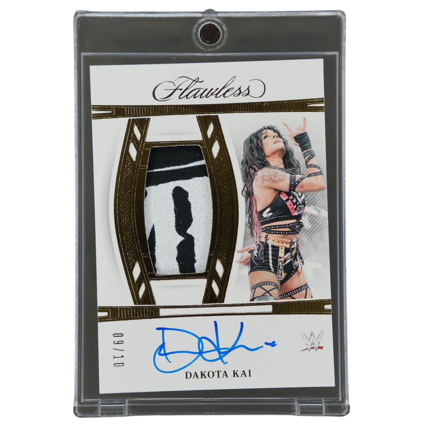 Dakota Kai 2024 Flawless Memorabilia Auto Gold 9/10 #VT-DKI